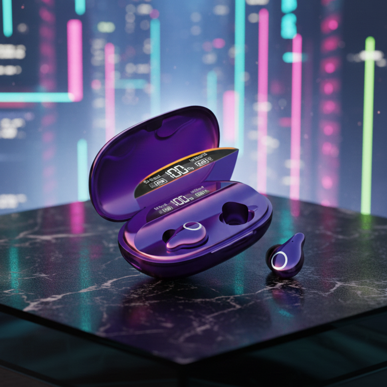 TWS K8/K8A True Wireless Stereo Earbuds: Mini Bluetooth 5.2/5.3 Headset for Sport and Daily Use. Featuring HD Sound Quality, Ergonomic Design